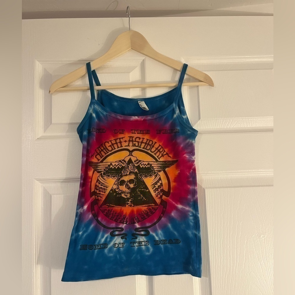Tie dye haight ashbury tank